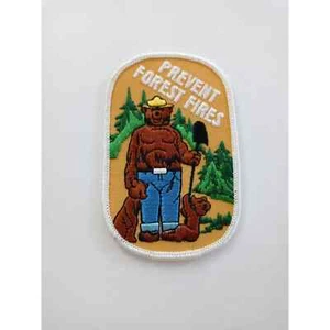 Vintag Smokey The Bear Patch Prevent Forest Fires! Cubs Spade New Old Stock (1@7 - Picture 1 of 4
