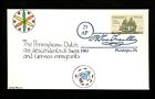 US FDC #2040 Carole Murray Painted HP 1983 PA German Immigration Unofficial