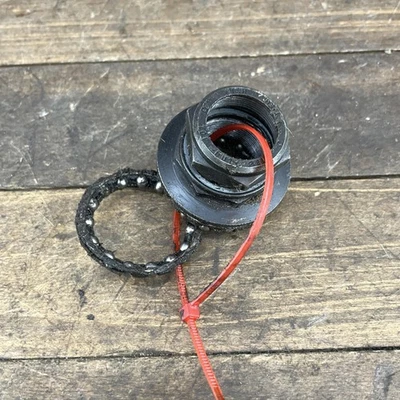 Vintage 1990s GT Tein Hsin BMX Bike Headset Parts 1" Threaded Top Nut - Image 1 of 4