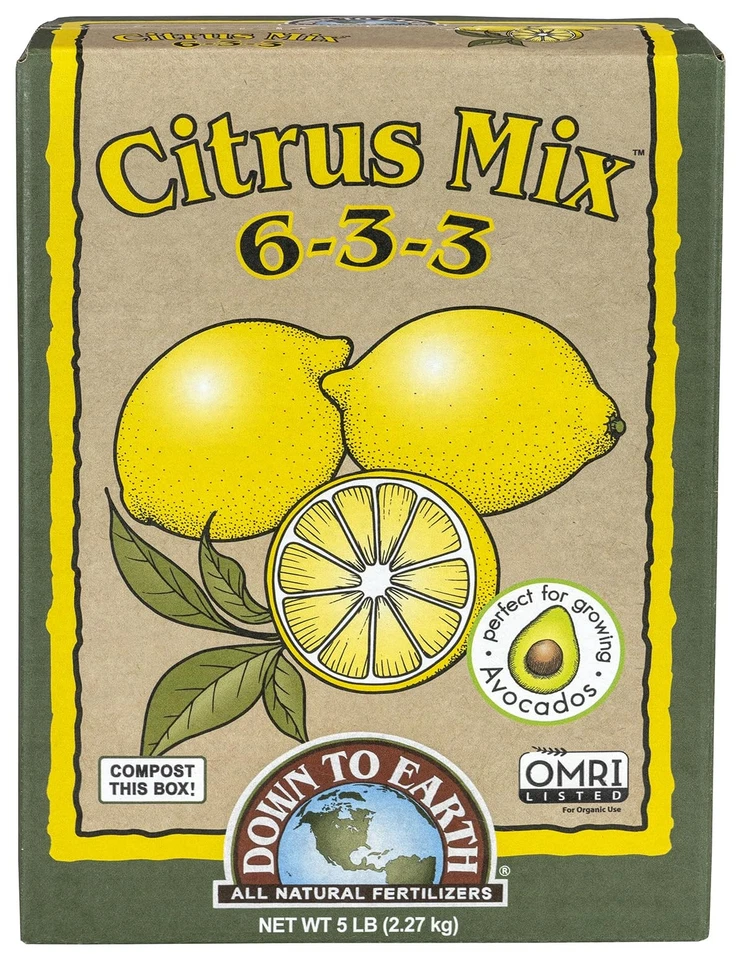 Down to Earth Citrus Mix 6-3-3 5lb 100523973