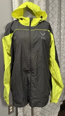 Chaqueta Under Armour UA Air Force USAF resistente al agua con capucha cremallera completa XXL 2XL Foto 1 de 4