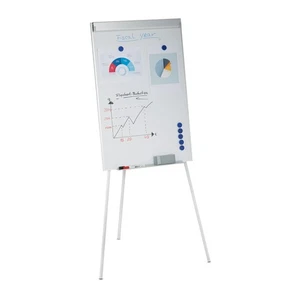 Flipchart whiteboard Magnetische Tafel Präsentationstafel höhenverstellbar - Bild 1 von 10