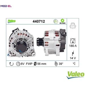 ALTERNATOR 440712 FOR FORD MONDEO/V/Turnier/Hatchback FUSION NGCA/U3CA 1.6L 4cyl - Picture 1 of 13