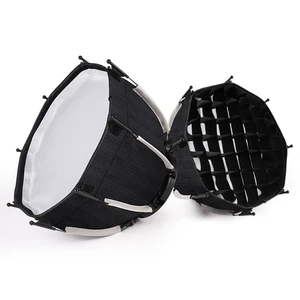 Softbox octogonal de 30 cm Bowens montaje liberación panal rejilla softbox para 6925 - Imagen 1 de 10