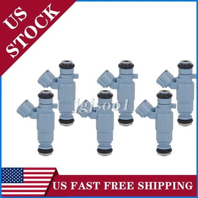 6Pcs Fuel Injectors 35310-38010 For 2003-2004-2005 Kia Sorento 3.5L 842-12269 - Image 1 of 4