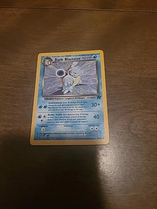Dark Blastoise 3/82 Team Rocket Holo Moderately PK000244 - Picture 1 of 2