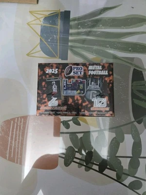 2025 Pro Set Metal Football Hobby Box - Image 1 of 2