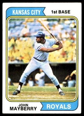 John Mayberry 1974 Topps #150 Royals MLB LEER ENVÍO GRATUITO AutographDen Foto 1 de 2