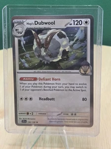 Pokémon Hop's Dubwool 136/159 Sv09: Journey Together Holo - Picture 1 of 2