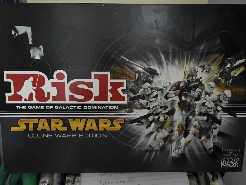 310 Risk Star Wars Clone Wars Edition Board Game Complete In Very Good Condition - Image 1 of 1
