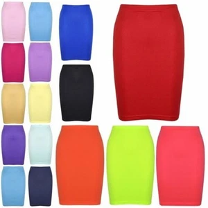 Kids Girls Plain Pencil Skirt Trendy Summer Clothing Sets Age 5-13 Years - Picture 1 of 71