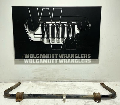 Barra estabilizadora de suspensión delantera 52087824 con bujes y soportes 97-06 Jeep TJ Wrangler Foto 1 de 4