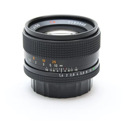 Contax Planar T* 50 mm F/1,4 mm (montaje Contax/YASHICA) #282 Foto 1 de 4