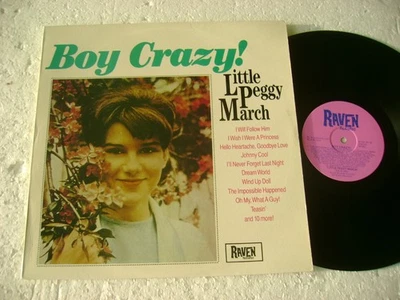 12" LP Little Peggy March - Boy Crazy - 20 Songs /  RVLP 1017 / Australia 1986 - Bild 1 von 4