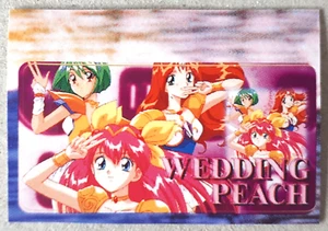 Memory Card Official Sticker WEDDING PEACH Japanese PlayStation 1996 PS1 - Bild 1 von 1