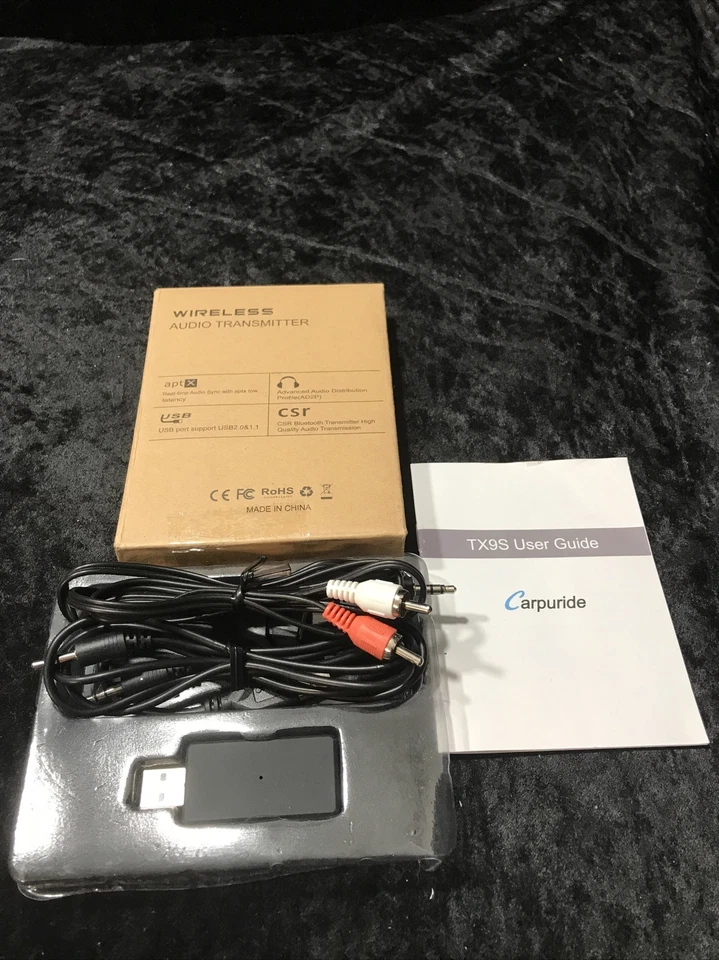 Bluetooth Transmitter Wireless A2DP Home TV Stereo Audio Adapter - Image 1 of 1