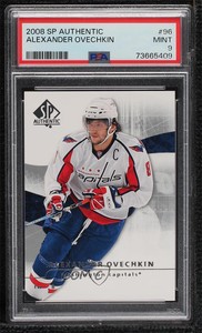2008-09 SP Authentic Alex Ovechkin #96 PSA 9 MINT