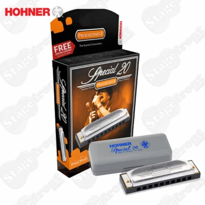 HOHNER SPECIAL 20 PROGRESSIVE DIATONIC HARMONICA *SELECT YOUR KEY* - image 1 of 2