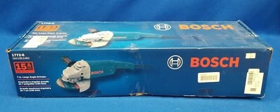 Amoladora angular grande Bosch 1772-6 7" en 15 A con mango de cola de rata Foto 1 de 3