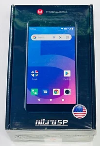 MaxWest Nitro5P 4G LTE-Black 5” Unlocked/8GB Condition: Brand New - Picture 1 of 2