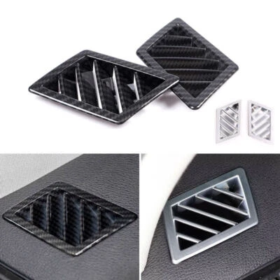 Cubierta de salida de ventilación de aire acondicionado lateral del salpicadero del coche para BMW X3 E83 2006-2010 Foto 1 de 4