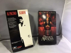 AL PACINO - SCHAL, DEVIL'S ADVOCATE VHS - 2 FILME - Bild 1 von 1