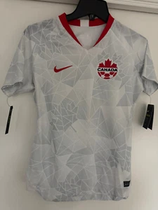 Nike Kanada Damen Fußball Trikot Slim FIt weiß CU3743 100 (Größe: Small) - Bild 1 von 4