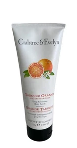 Crabtree & Evelyn Tarocco Orange Eucalyptus & Sage Body Scrub 7.9oz Sealed - Picture 1 of 4