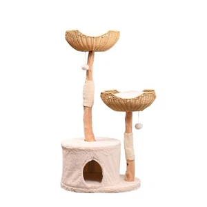 AMNI Real Branch Cat Condo W Post-AMNI - Picture 1 of 8