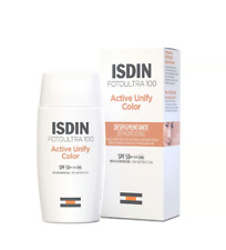 ISDIN FotoUltra100 Active Unify Color Sunscreen SPF50+  Fusion Fluid, 50ml