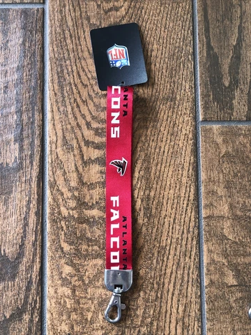 NFL Team Wristlet Lanyard Keychain-  Atlanta Falcons Cover