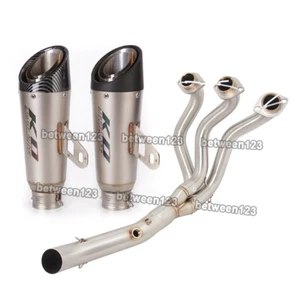 Tubo de escape silenciador para Yamaha FJ09 Tracer 900 XSR900 FZ09 2014-2020 - Imagen 1 de 9