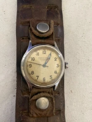 RELOJ AUTOMÁTICO MILITAR ERNEST BOREL INCASTAR VINTAGE Foto 1 de 4