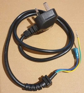 Cable de alimentación para microondas negro - Imagen 1 de 1