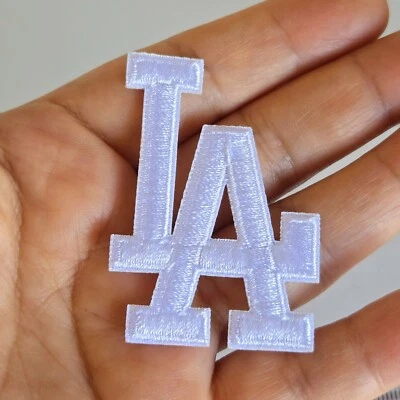 Los Angeles Dodgers iron on patch Small 5 Cm High , About 2 Inches - Image 1 of 4