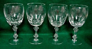 Calici acqua Tiffin EMPIRE (ESSEX) SET DI QUATTRO più disponibili MIGLIORI - Foto 1 di 3