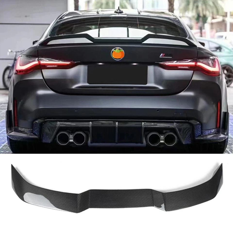 Alerón trasero de fibra de carbono real para BMW G80 M3 G20 330i M340i 2019-23 Foto 1 de 4