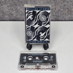 Rolling Stones - Steel Wheels - CBS - 1989 - Cassette Tape - NM - Picture 1 of 5
