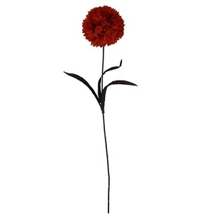 Gran tallo de mamá bola de Allium - llama - tallo artesanal de flores de seda artificial - Imagen 1 de 2