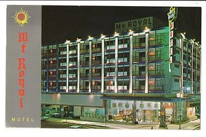 Vintage Postcard Atlantic City NJ New Jersey Mt. Royal Motel  - Picture 1 of 4