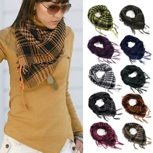 38" x 38" Shemagh Arab Keffiyeh Military  Men's Shawl Wrap Scarf Scarves - Picture 1 of 27