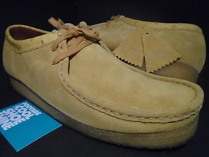 2015 CLARKS ORIGINAL WALLABEES STUSSY LOW 35TH OSTRICH BRONZE BROWN 261-08971 11 - Picture 1 of 14