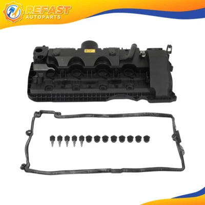 Fit For BMW 745Li X5 4.4L 4.8L 02-10 Engine Valve Cover with Gasket 11127563474 Foto 1 de 4