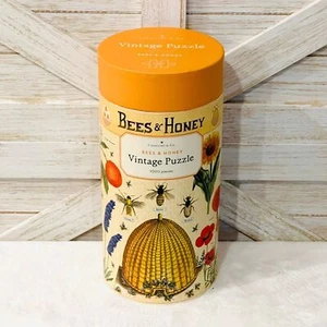 Bees and Honey Bee 1,000 Piece Jigsaw Puzzle - NEW - Picture 1 of 4