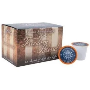 Cápsulas de café tostadas medianas Black Rifle Coffee Freedom Blend, (12 unidades) individuales - Imagen 1 de 1