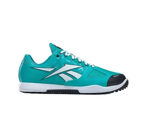 Women Reebok Nano 2.0 Training Shoes Teal Green Black White HQ6850 Trainer - Picture 1 of 14