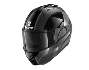 SHARK EVO ES Endless ANTHRACITE/BLACK MODULAR HELMET RRP $599 - Picture 1 of 7