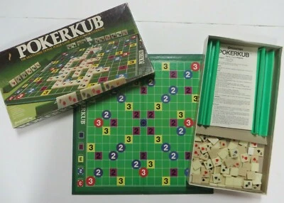 Vintage 1983 POKERKUB Board Game Pressman Retro Multi Directional Poker - Image 1 of 4