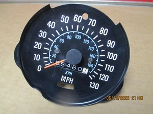 1974-1978 Used GM OEM. Camaro 130 MPH Speedometer Speedo Gauge 55,480 Tested. - Picture 1 of 4