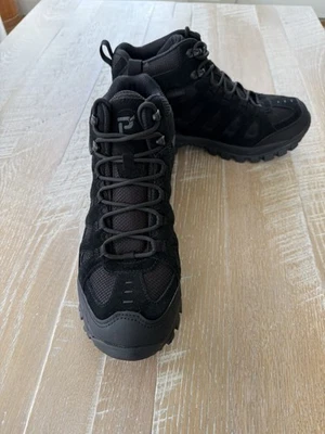 Propet Ridge Walker M3599 All Black Men’s Extra Wide Boot Size 8-1/2 WW(5E) - Image 1 of 4